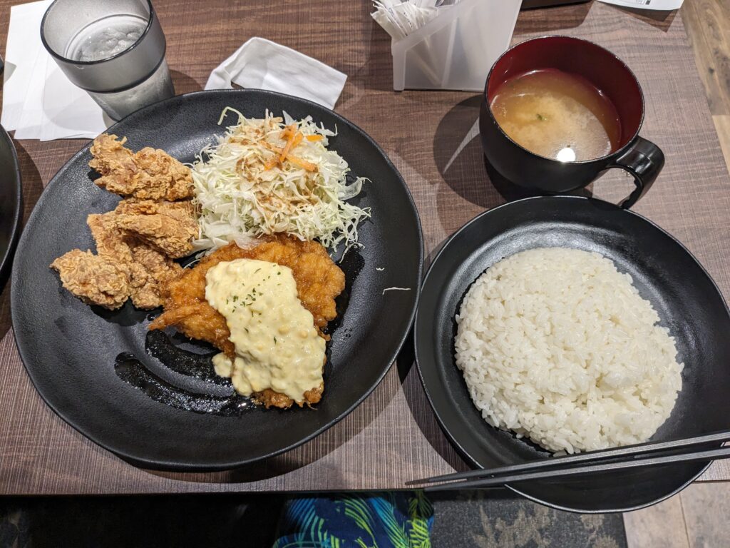 チキン南蛮と唐揚げ