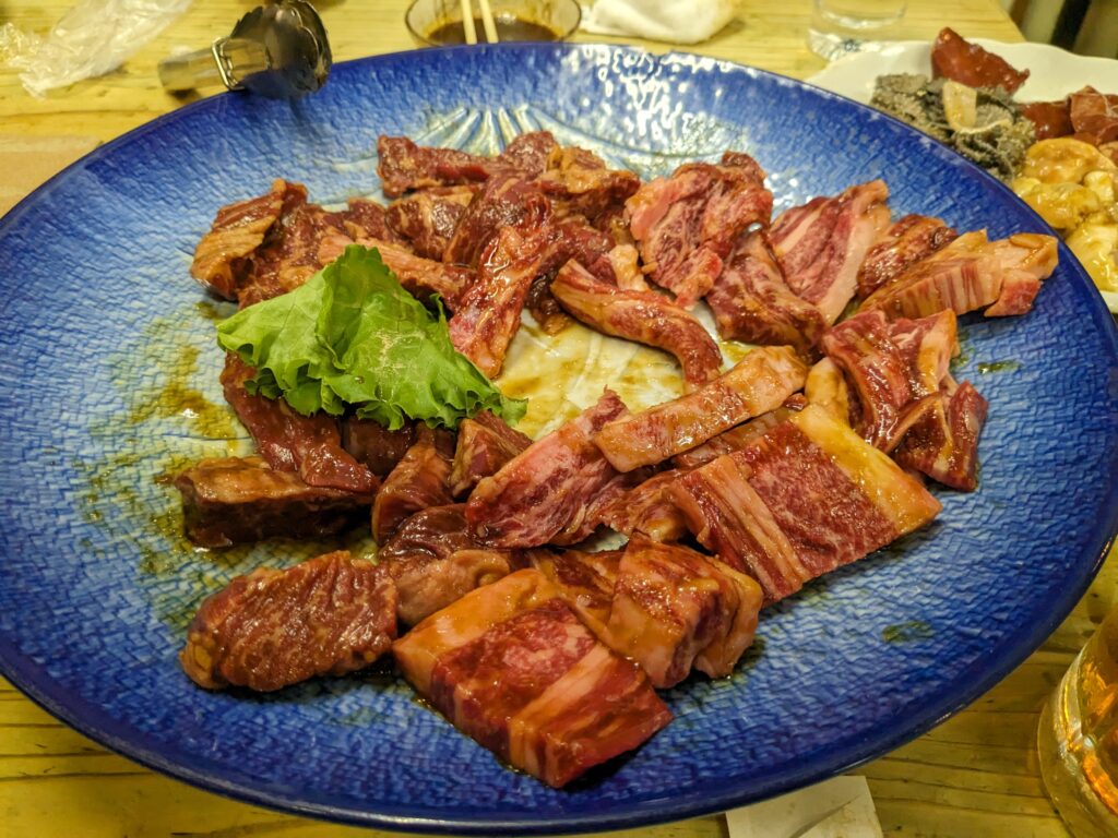 肉の山